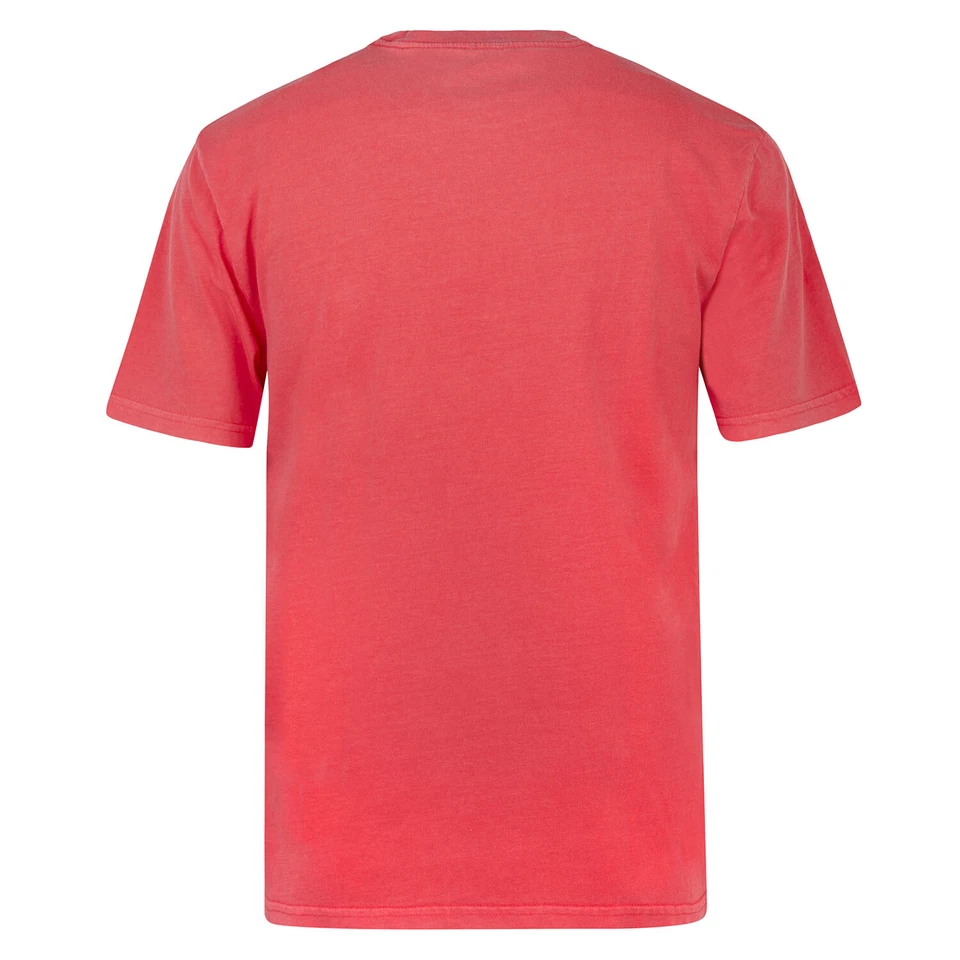Volcom Solid Stone EMB T-Shirt washed ruby - Volcom Shirt mit Stone Logo - Bild 2 von 3