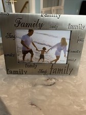 Fetco "Family" Picture Frame Holds 3.5"x5" Photo Metal