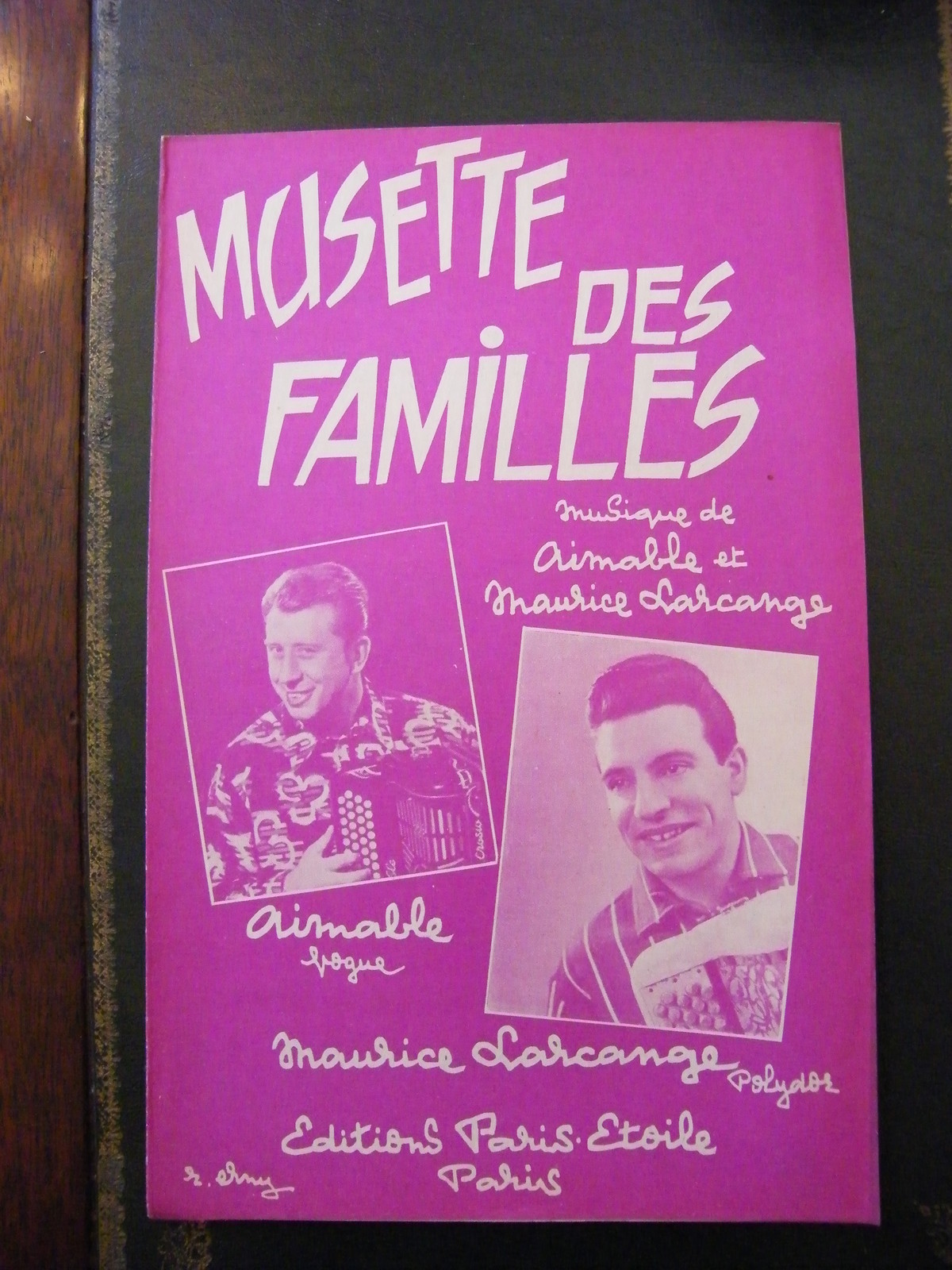 Musette Partition By Aimable Maurice Larcange