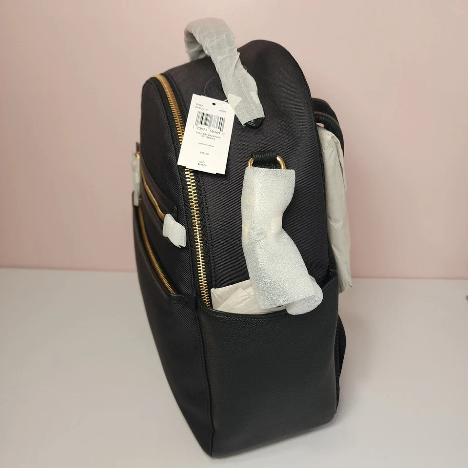 Новый с Ярлыками Coach 99290 Baby рюкзак подгузник сумка большой нейлона кожаный подушечка мешок - Изображение 2 из 4