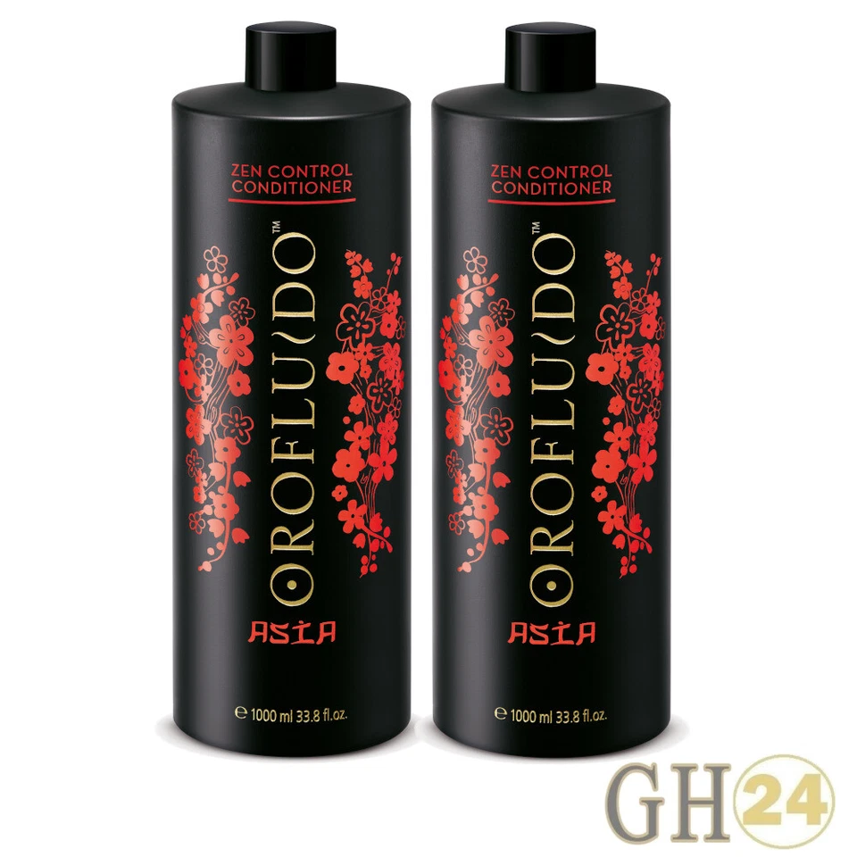 REVLON 2x Orofluido Asia Zen Control Conditioner 1000ml