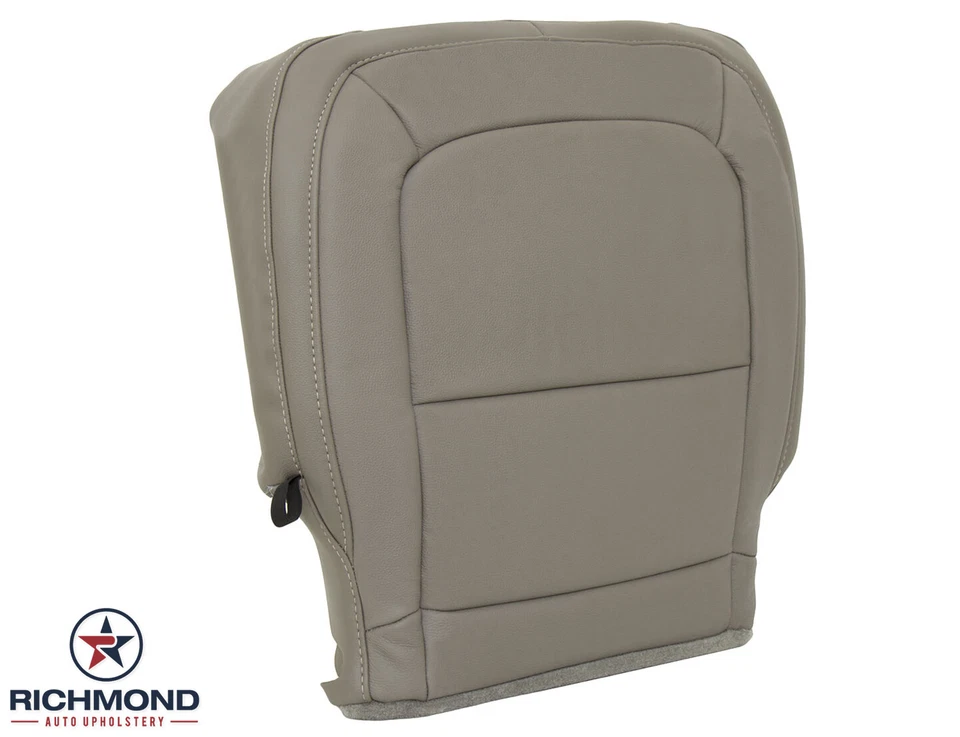 GMC Canyon SLT 2016 2017 2018 - parte inferior del lado del conductor cubierta de asiento de cuero bronceado duna Foto 2 de 4