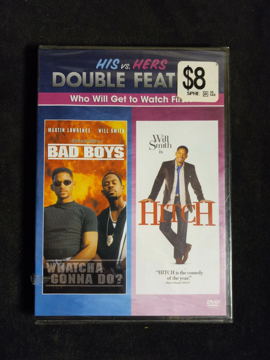 BAD BOYS HITCH DVD HIS HERS DOUBLE FEATURE WILL SMITH SEALED