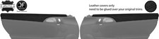 SCHWARZ NAHT 2X TOP T?R CAPPING LEDERBEZUG F?R PORSCHE CARRERA 911 997 04-12