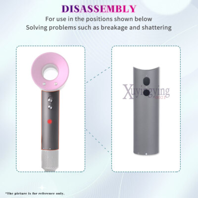 Handle Outer Shell for Dyson HD01/03/07/08 Hair Dryer Main Body