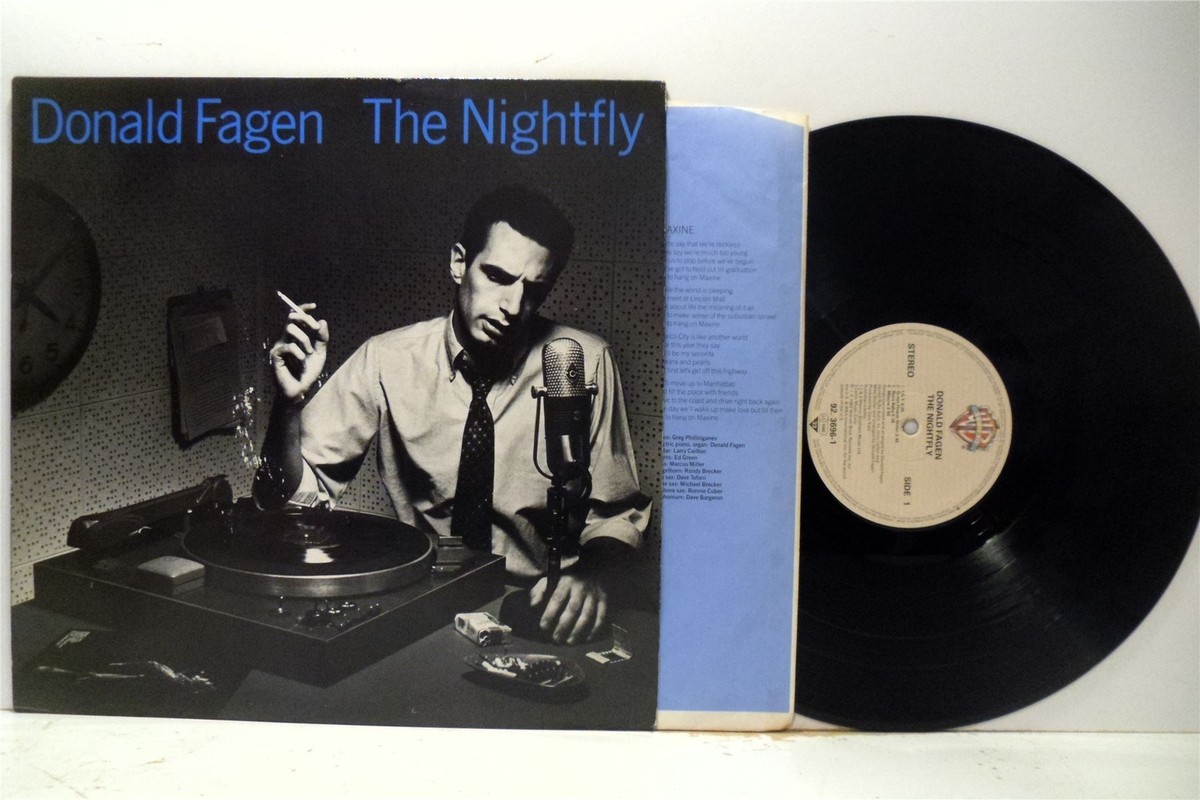 DONALD FAGEN (OF STEELY DAN) the nightfly LP EX/VG, 92.3696