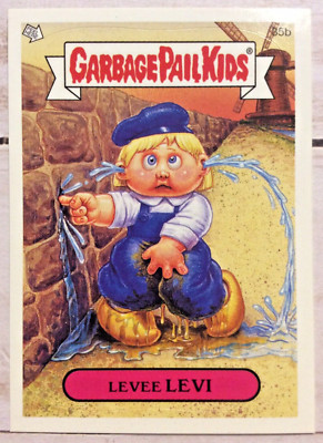 2005 Topps Garbage Pail Kids Levee Levi Sticker Card 35b Series 4 GBK