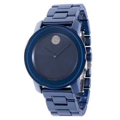 Movado 3600805 Women's Bold Evolution Blue Dial Quartz Watch