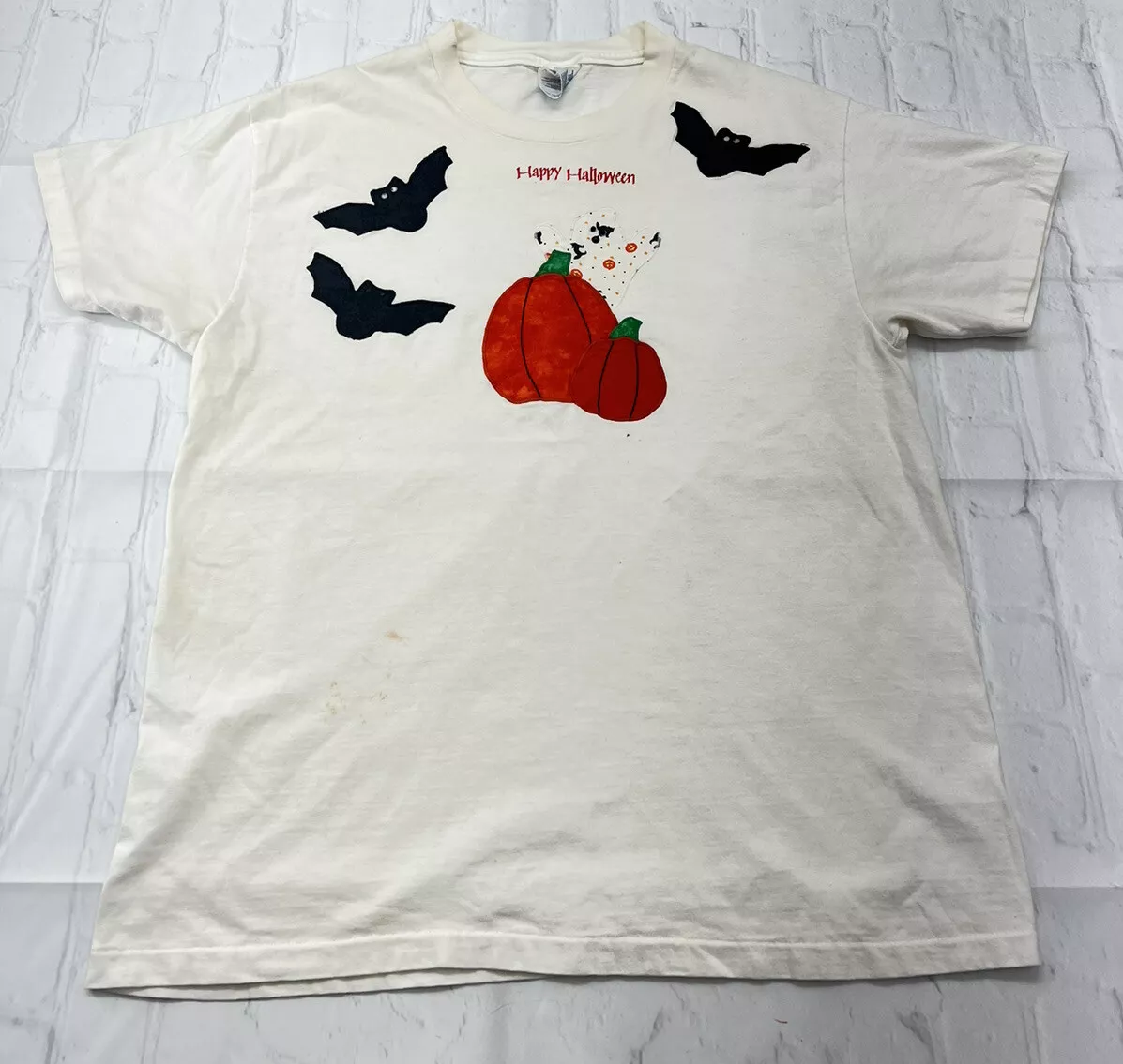 Awesome Vintage Haunted Halloween Pumpkin T-Shirt