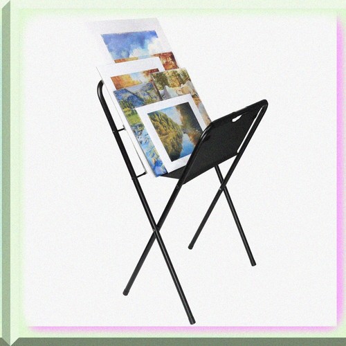 ArtEase Foldable Display Rack - Portable Canvas & Poster Stand for Studios & Gal - Picture 3 of 6