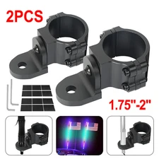 2X For Can-Am Maverick X3 Rear LED Flag Whip Antenna Reverse Light Mount Bracket