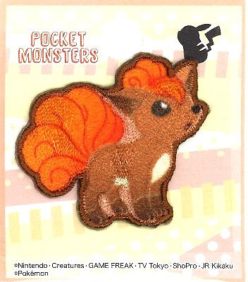 Pokemon Vulpix Iron-on Sticker Patch height3.5cm japa… - Gem