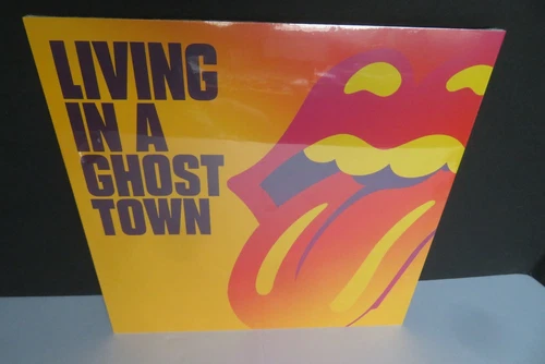 2020 LIVING IN A GHOST TOWN PURPLE by The Rolling Stones VINYL LMTD SEALED 483-3