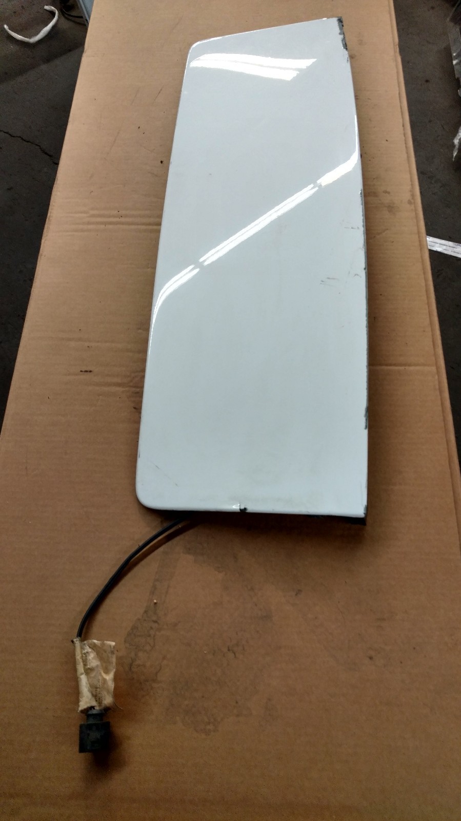 LAMBORGHINI MURCIELAGO REAR ROOF SPOILER BRAKE LIGHT PANEL OEM 418827991