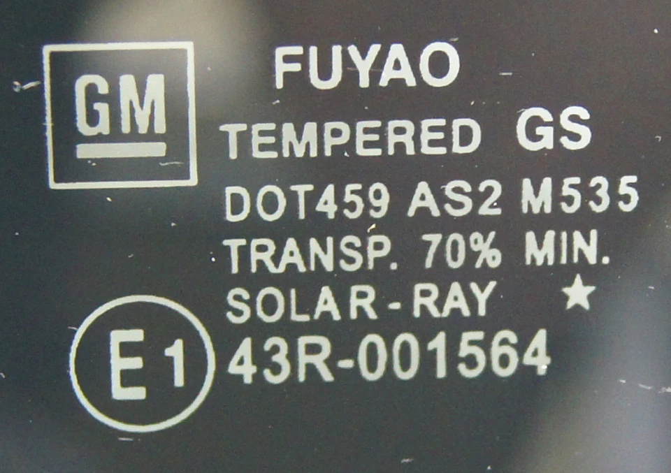 2006-2009 Pontiac Solstice Hardtop Rear Right RH Window Glass New OEM 20859410 - Image 2 of 4