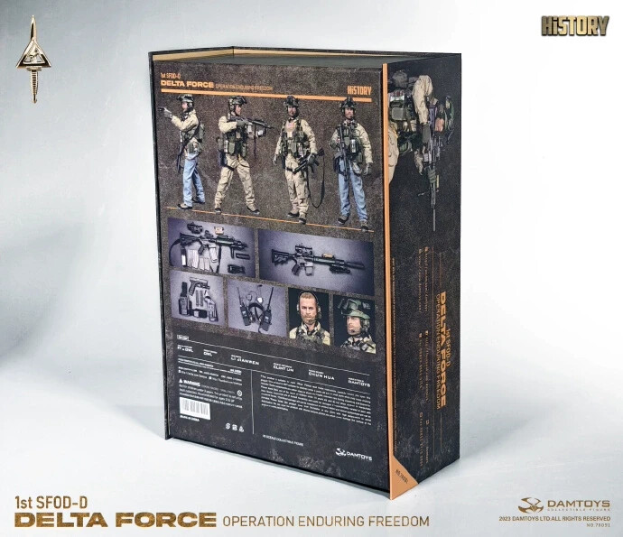 DAMTOYS 1/6 Delta Special Forces 1st SF 1/6 Scale Action