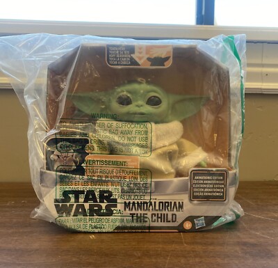 Star Wars Animatronic The Mandalorian Original Baby Yoda Child Grogu Hasbro New