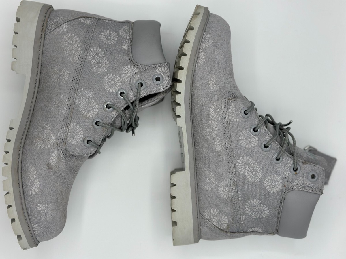 premium timberland グレー　希少　28cm Timberland Premium 6 Inch Double Collar Boot 'Black' A27X6