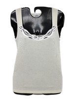 Women's wide shoulder shirt, 100 SPIDER WOOL, white cod.072612