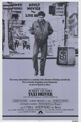 TAXI D アンティーク額入りポスター ARTIST UNKNOWN Taxi Driver 40