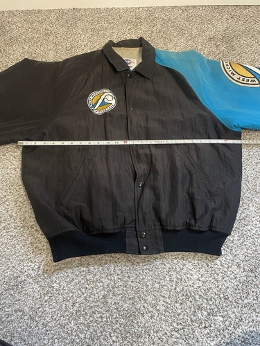 Vtg Starter Baseball West Michigan Whitecaps Jacket Insulated Snap Button 90s L - Picture 13 of 14