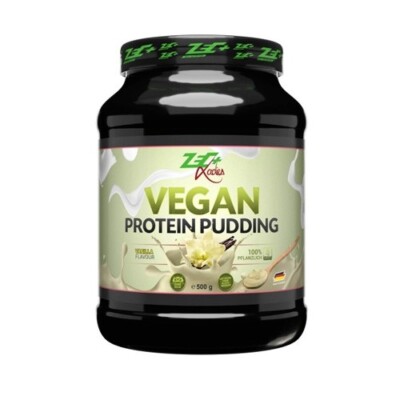 Zec+  Vegan Protein Pudding Vanilla 09/24 2x500g / 2x17 serv + vegane Proben