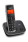Brondi Bravo Gold 2 Noir Téléphone Cordless Vivavoce Tasti Grandi Ecodect Noir