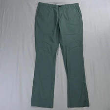 Nifty Genius 36 x 34 Green Slim Chino Pants