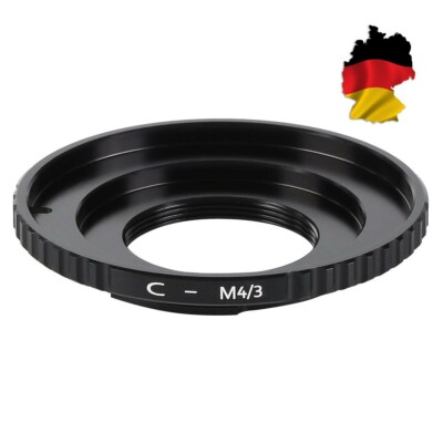   K&F Concept Adapter C Mount Objektiv auf M43 MFT Mount Kamera C-M43 C-M4/3  