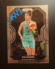 KIA NURSE SIGNED AUTOGRAPHED AUTO SIGNED 2022 PANINI PRIZM WNBA CARD # 88