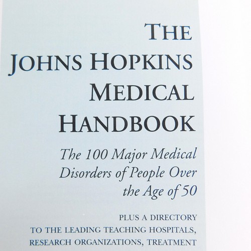 John Hopkins Medical Books Lot-3, People Over Age of 50 Symptoms Disorders Drugs - Picture 9 of 18