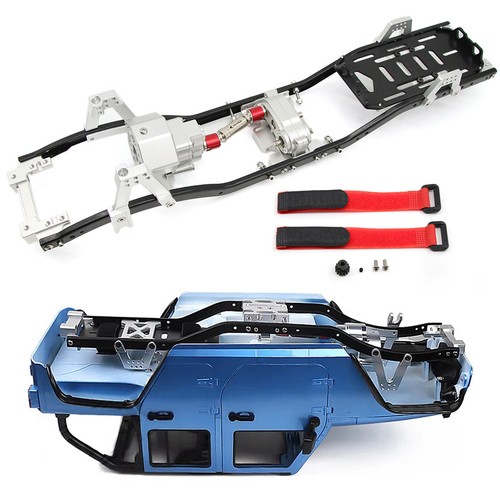 RC Frame 313mm Wheelbase Metal Chassis Upgrades Part for 1/10 Axial SCX10 SCX10 - Picture 18 of 22
