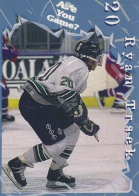 1997-98 Seattle Thunderbirds Team Issue # RYAN TRSEK