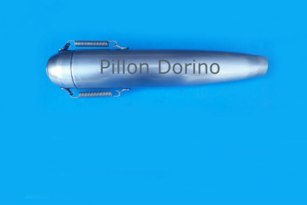 Tromboncino Silenziatore finale KTM 360 cross anno 1974/76