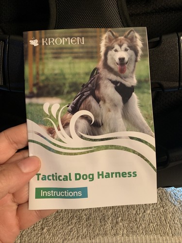 kromen tactical dog harness