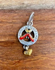 Brighton State Charm Kansas 'There's No Place Like Home' Wizard of Oz Two Tone