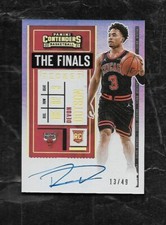 2020-21 PANINI CONTENDERS THE FINAL TICKET DEVIN DOTSON AUTO 13/49