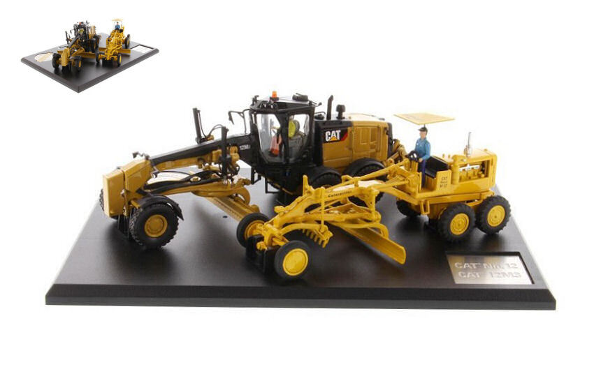 Modellino ruspa Diecast Master CAT 12 e 12M3 1:50