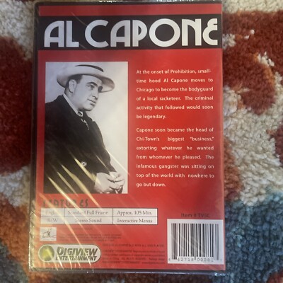 (未使用･未開封品)Al Capone: Untouchable Legend [DVD] [Import] Al Capone the untouchable legend DVD brand new still has plastic