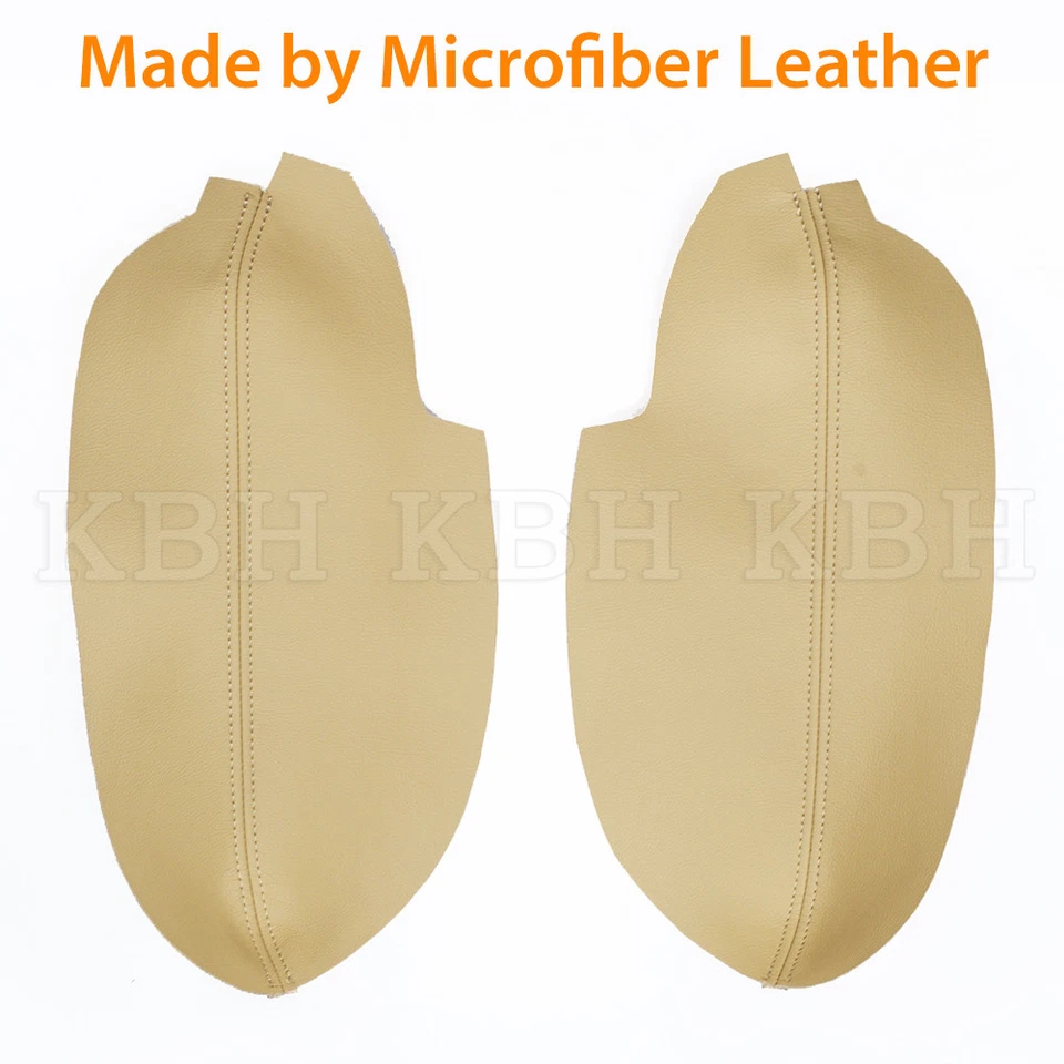 Se adapta a paneles de puerta delantera Acura TSX 2009 2010 2011-2014 reposabrazos cubierta de vinilo beige Foto 3 de 4