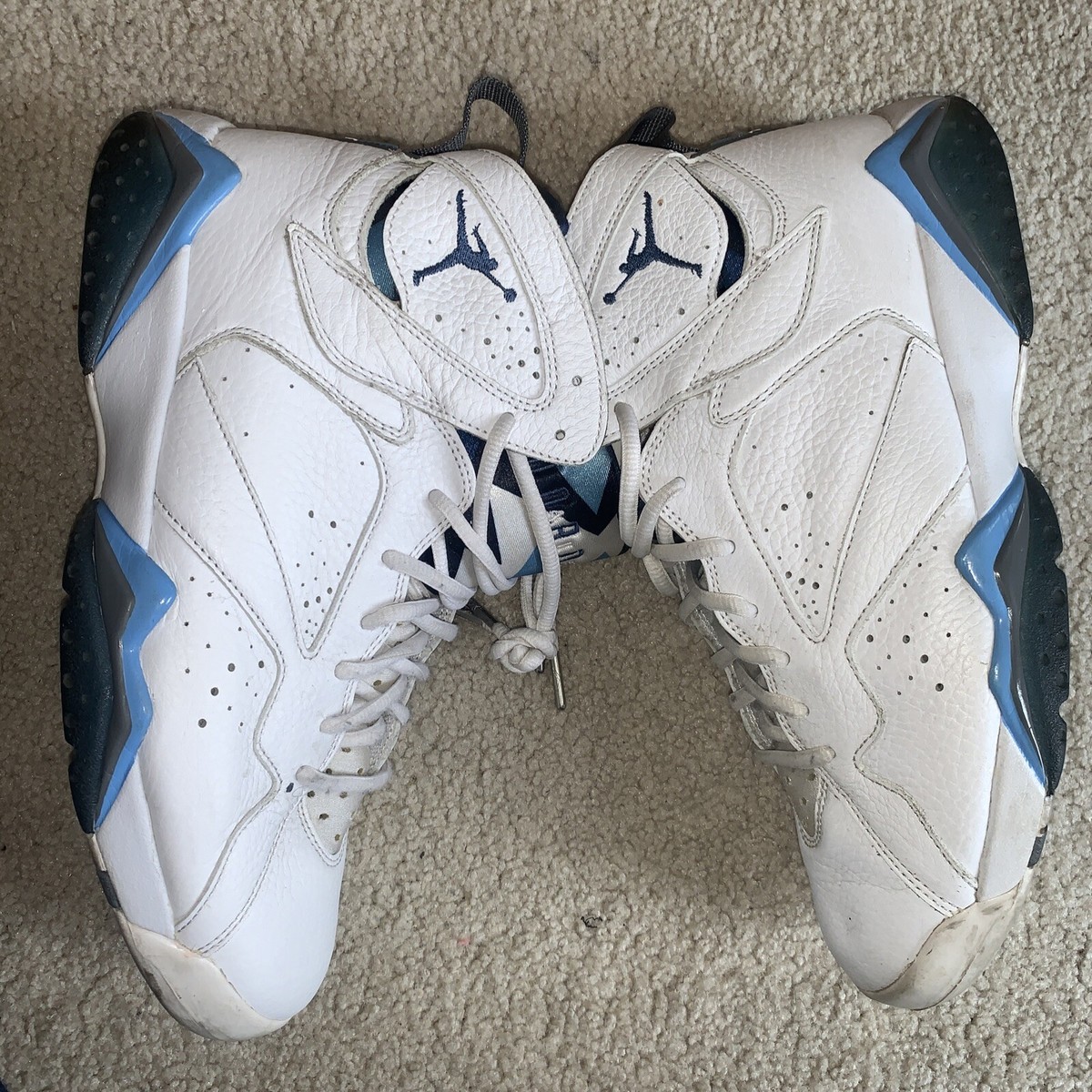 Jordan 7 Retro French Blue Men display picture 2
