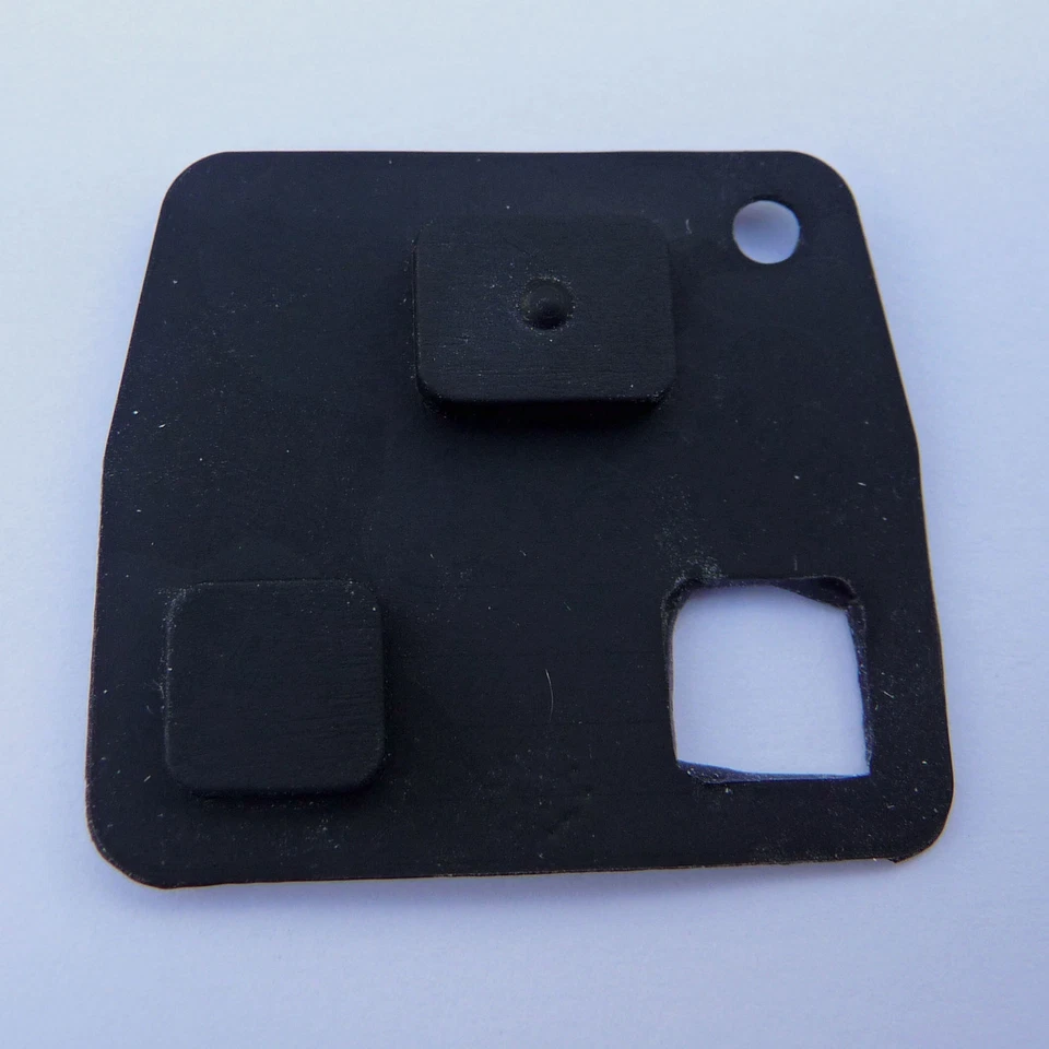 TOYOTA Schlüssel Tastenfeld Gummimatte Ersatz passend nur für 2-Tastenschlüssel - Bild 4 von 4