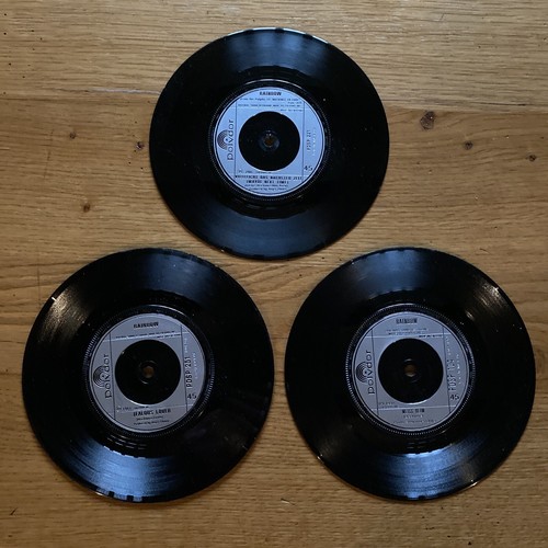 RAINBOW - 3 X 7" SINGLES( 2 X Picture Sleeves) - Picture 7 of 7