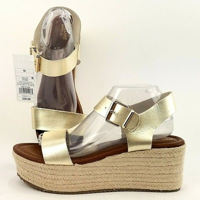 buckle espadrille sandals