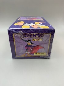 FAN-SET DARKWING DUCK NES OVP CIB + PANINI ALBUM + SEALED DISPLAY
