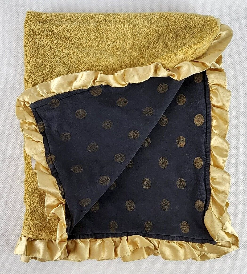 Gold baby store blanket