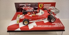 RARE 1:43  FERRARI 312 T2 T6 LAUDA TEST DRIVE 6 SIX WHEEL CAR @ FIORANO 1977