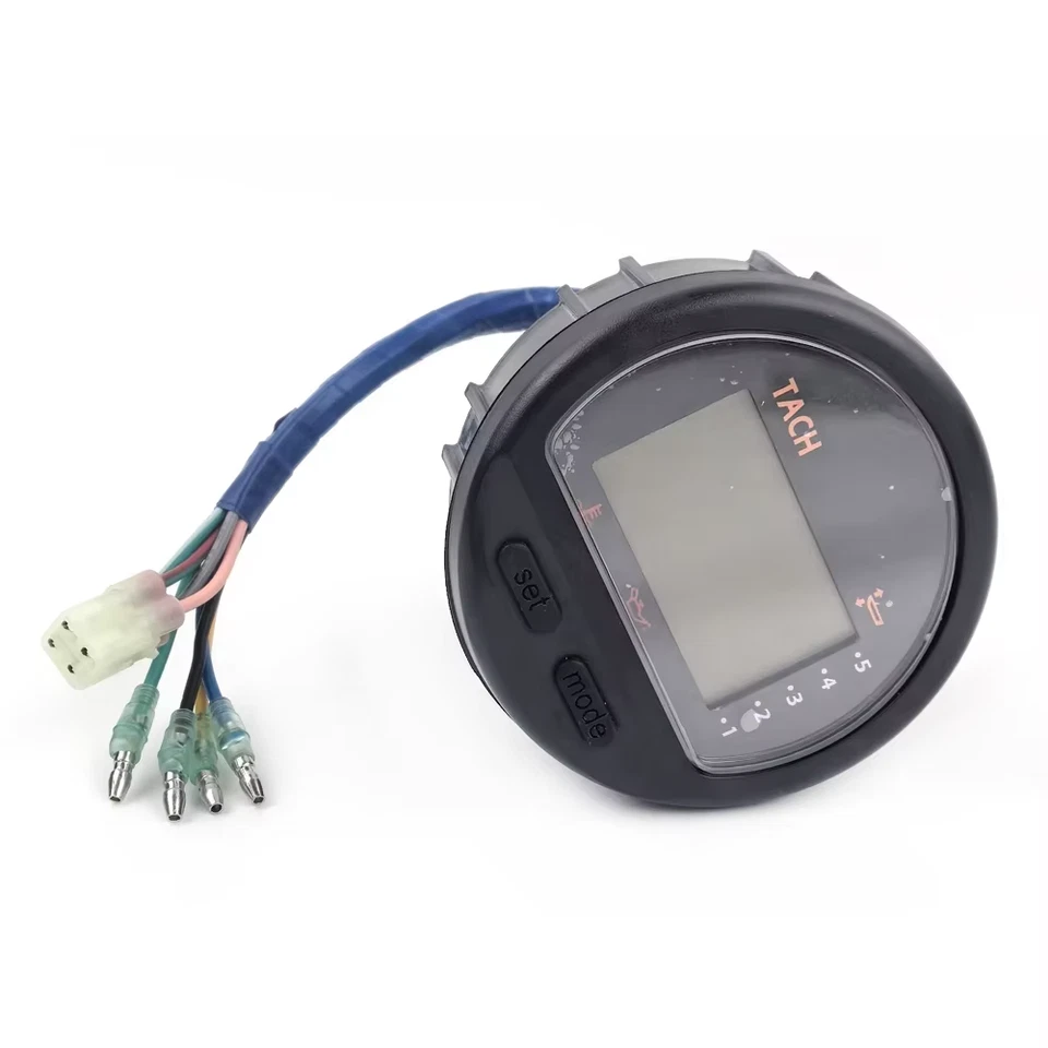 6Y5-8350T-20-00 Digital Multi-Function Gauge Tachometer Tach For Yamaha Outboard - Image 4 of 4
