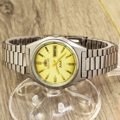 Orient AAA Crystal LH L469135 all stainless steel automatic