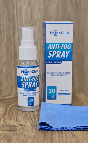 Anti-Fog Spray For All types of Glasses Spray Long lasting with free cloth 30Ml - Picture 3 of 6